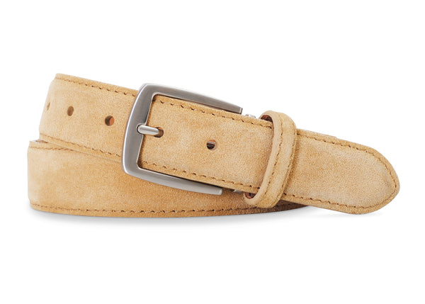 Beige Italian Suede