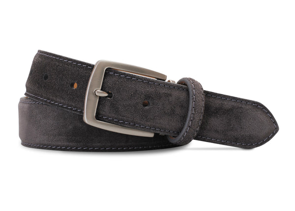 Charcoal Italian Suede