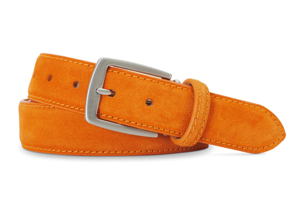 Orange Italian Suede
