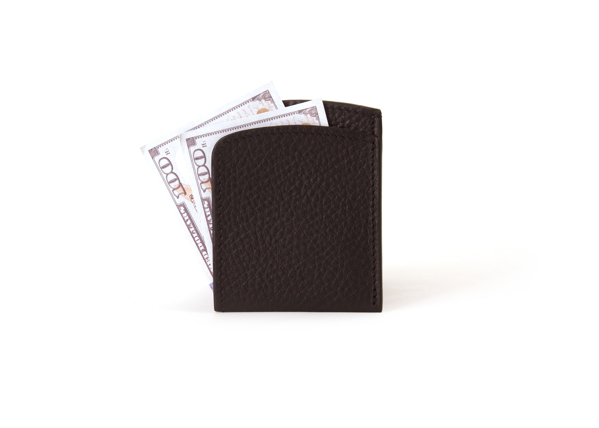 Black Front Pocket Card Case
