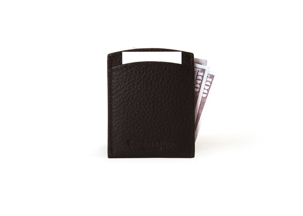 Black Front Pocket Card Case