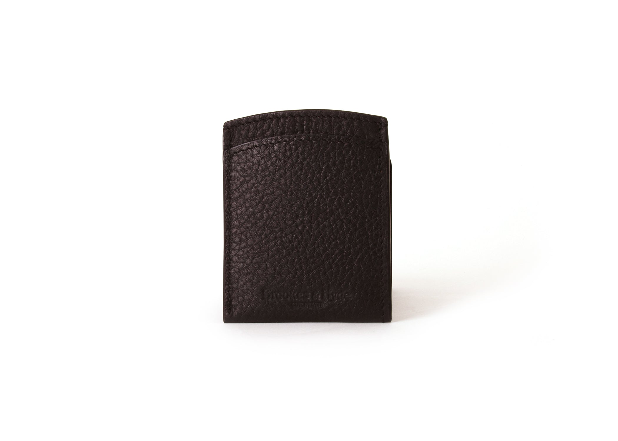 Black Front Pocket Card Case
