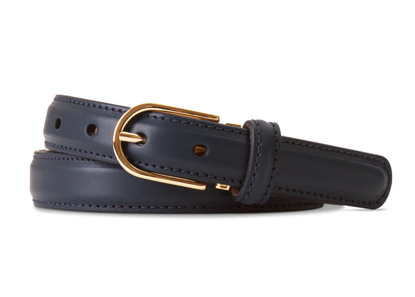 Blue Italian Matte Calf
