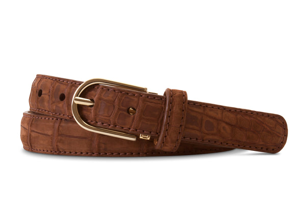 Cigar Buffed American Alligator