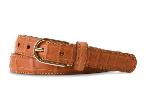 Cognac American Alligator