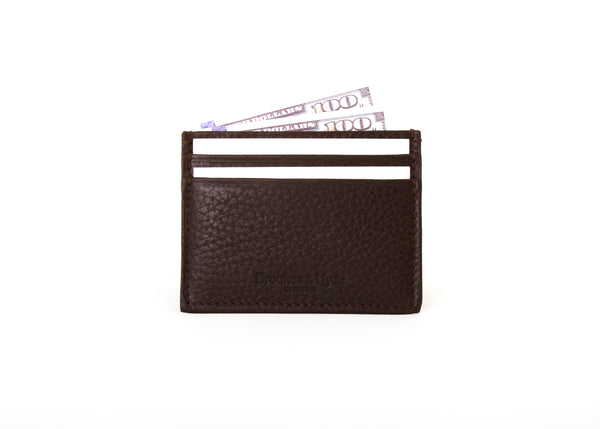 Deep Brown Card Case
