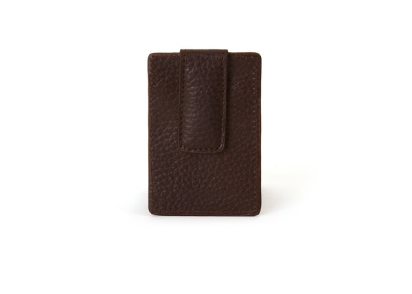 Deep Brown Money Clip