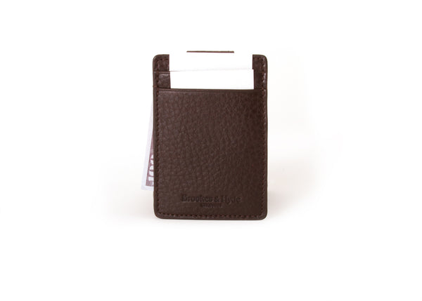 Deep Brown Money Clip