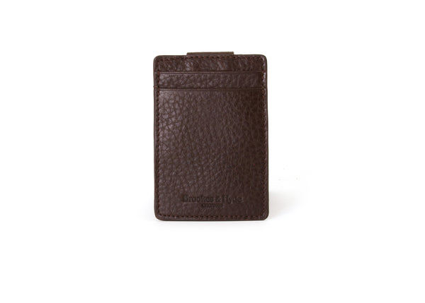 Deep Brown Money Clip