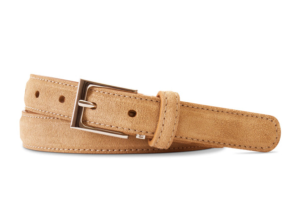 Light Tan Italian Suede
