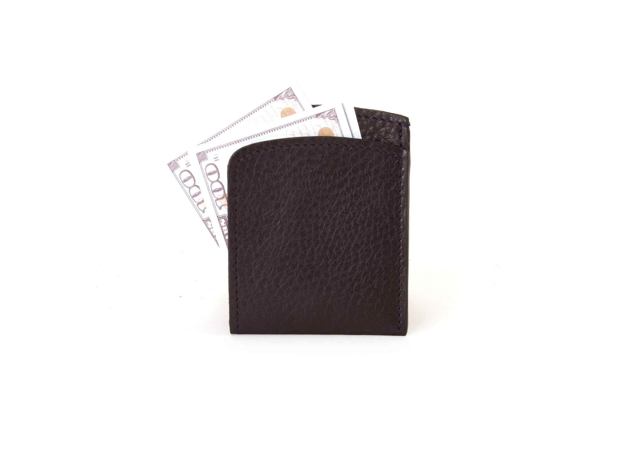 Navy Front Pocket Card Case