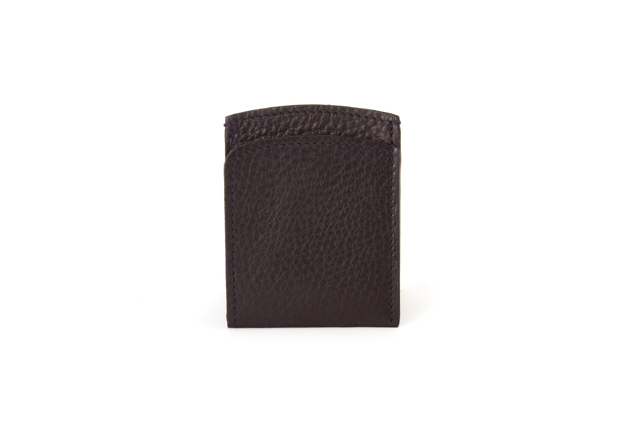 Navy Front Pocket Card Case