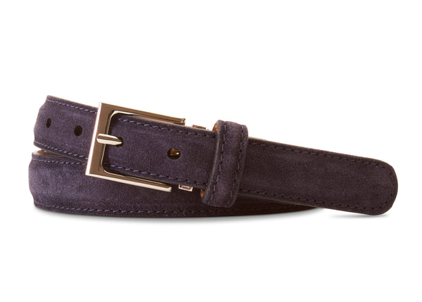 Navy Italian Suede