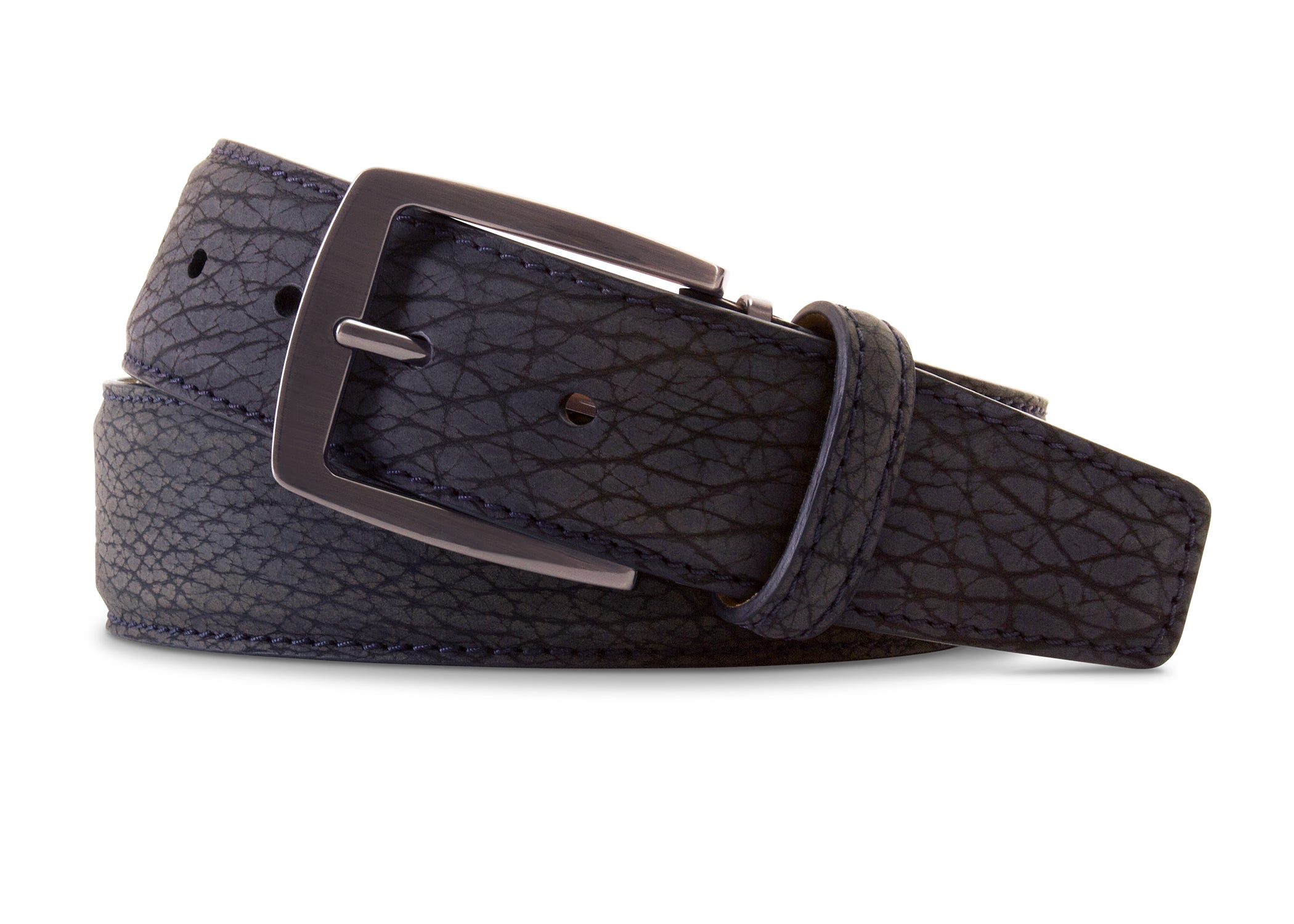 Sueded Navy American Bison