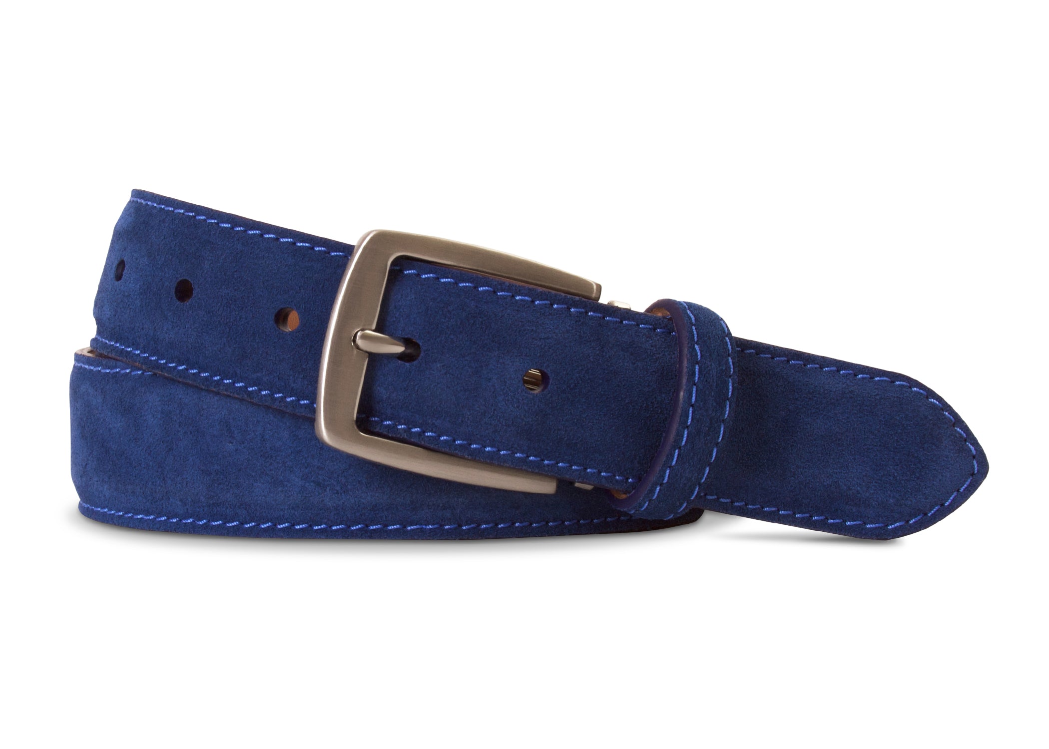Royal Blue Italian Suede